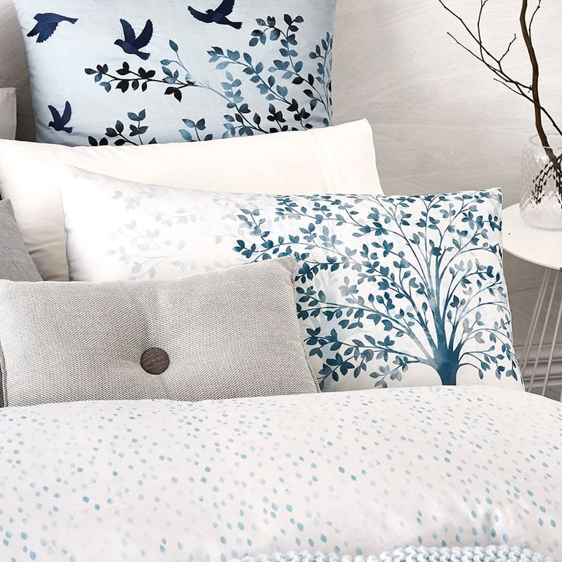 Koa Blue Quilt Cover Set + Separates
