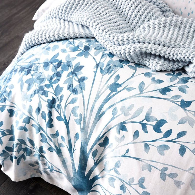 Koa Blue Quilt Cover Set + Separates