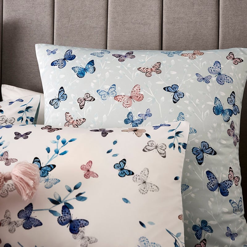 Butterfly White Quilt Cover Set + Separates