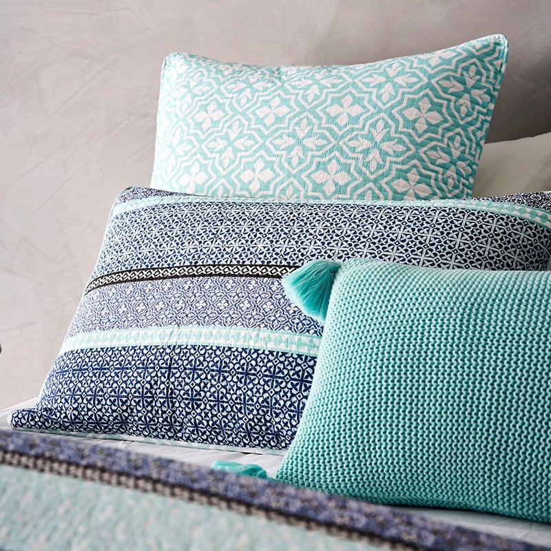 Kennedy Blue Quilted Quilt Cover Separates