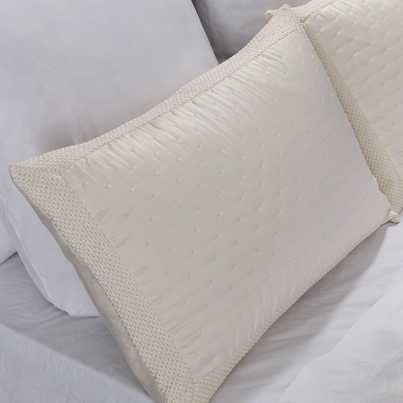 Waldorf Satin Antique White Coverlet Separates