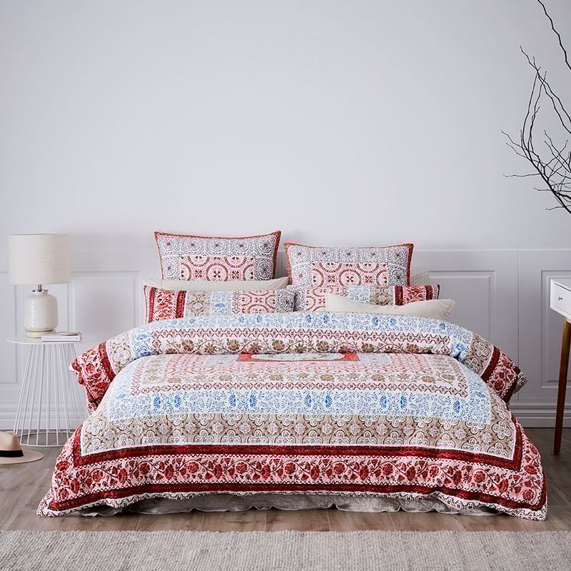 Madurai Spice Quilted Quilt Cover Separates