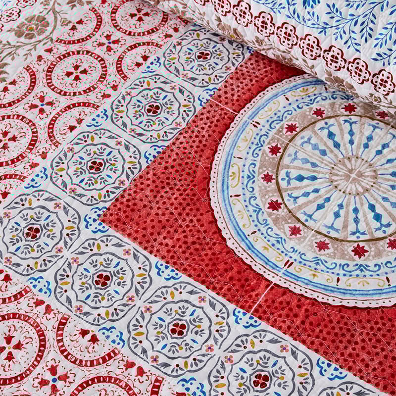 Madurai Spice Quilted Quilt Cover Separates