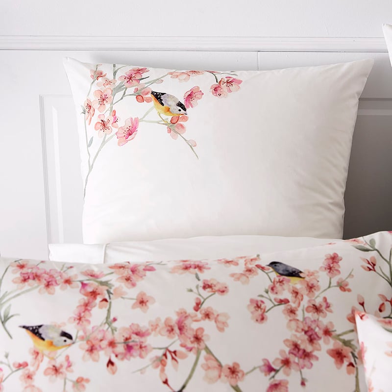 Winter Blossom Pink Quilt Cover Set + Separates