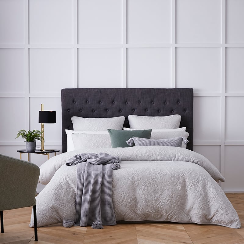 Abigail Glacier Quilted Quilt Cover Separates