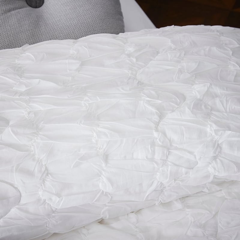 Cassie White Coverlet Separates