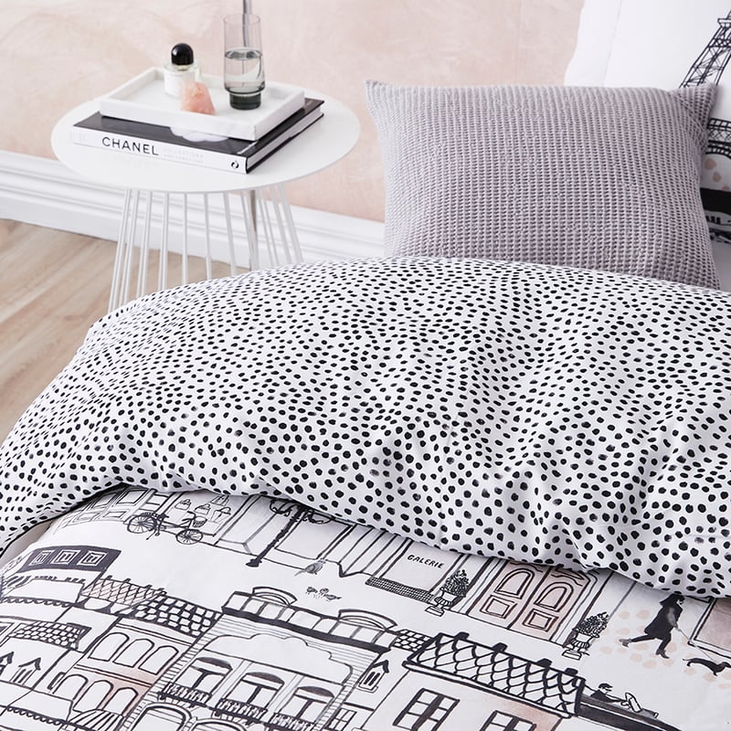Bonjour Natural Quilt Cover Set + Separates
