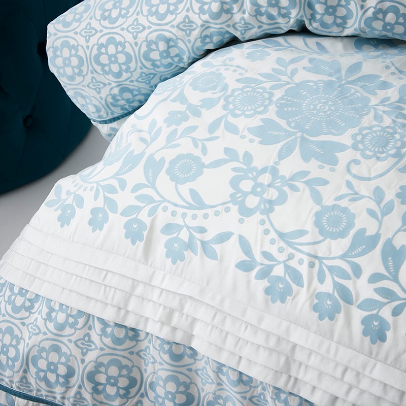 Aubrey Mint Quilt Cover Separates