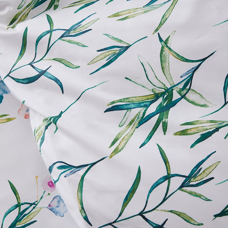 Wild Flower White Quilt Cover Set + Separates