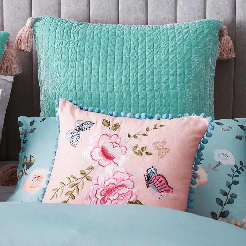 Chinoiserie Duck Egg Quilt Cover Set + Separates