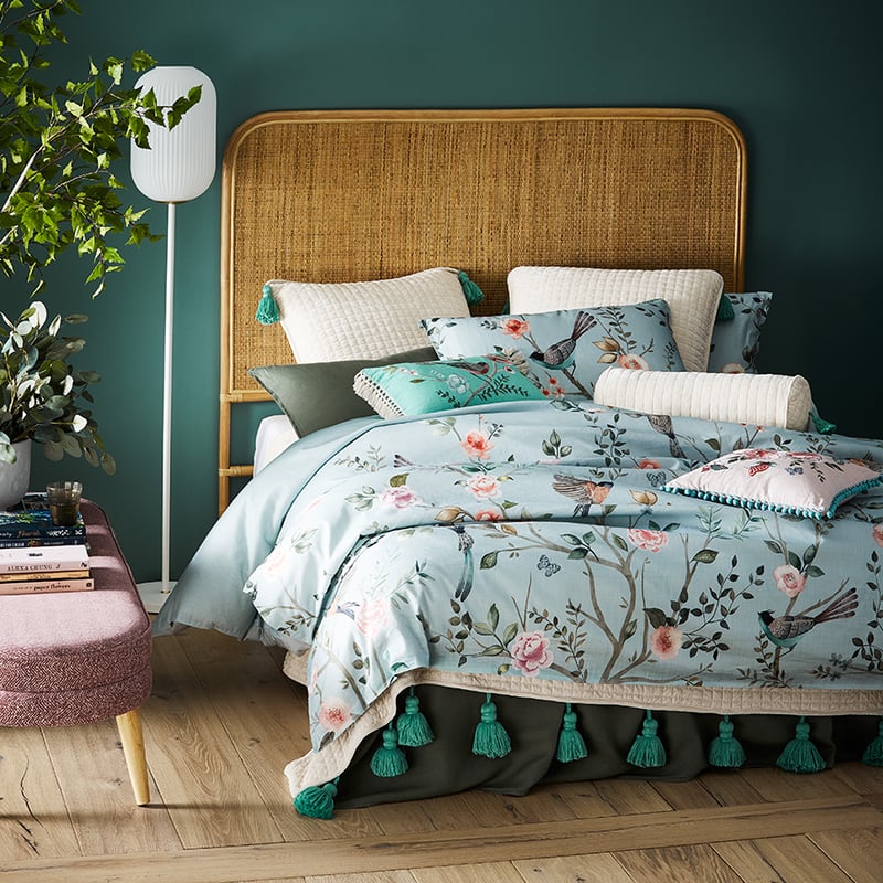 Chinoiserie Sky Quilt Cover Set + Separates