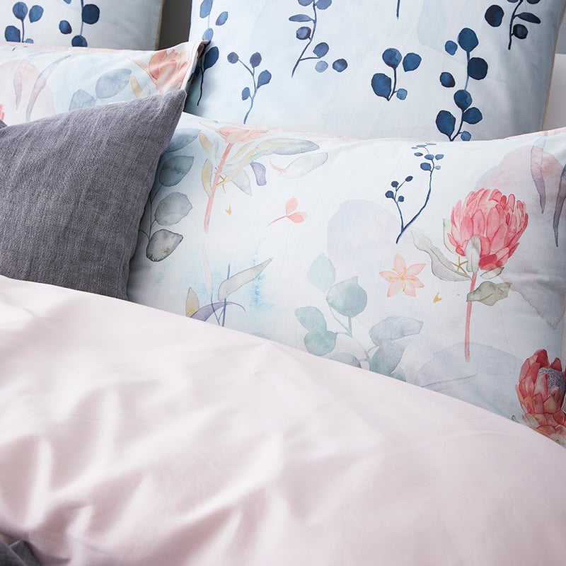 Watercolour Native Multi Quilt Cover Set + Separates