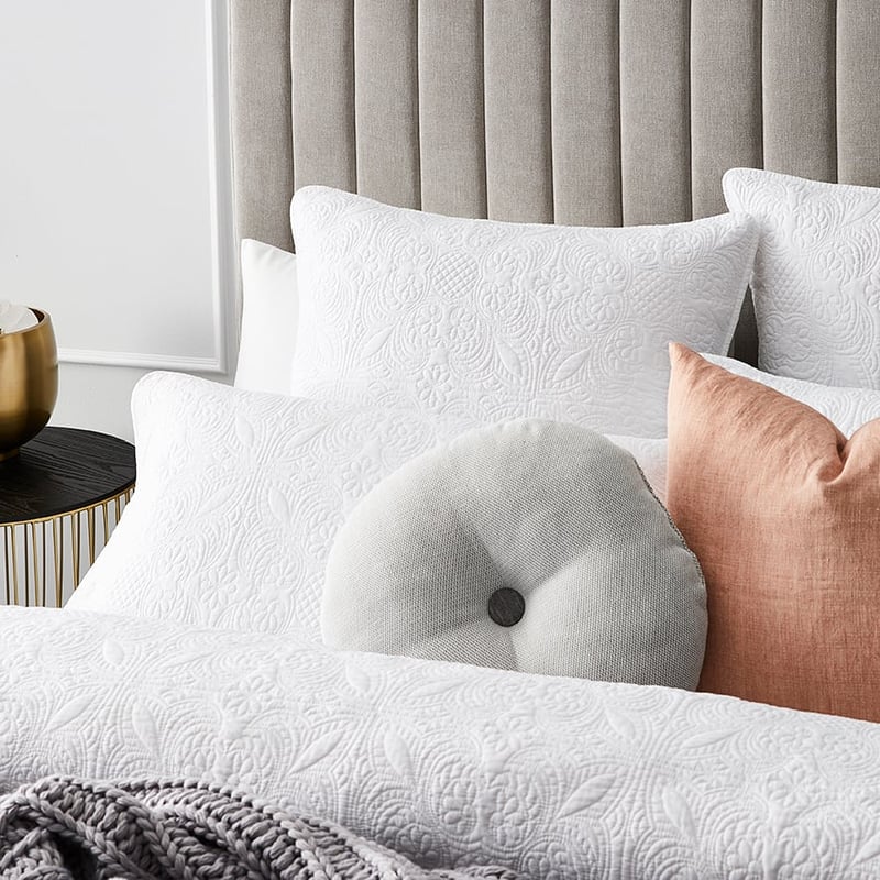 Venlo Grey Quilt Cover Set + Separates