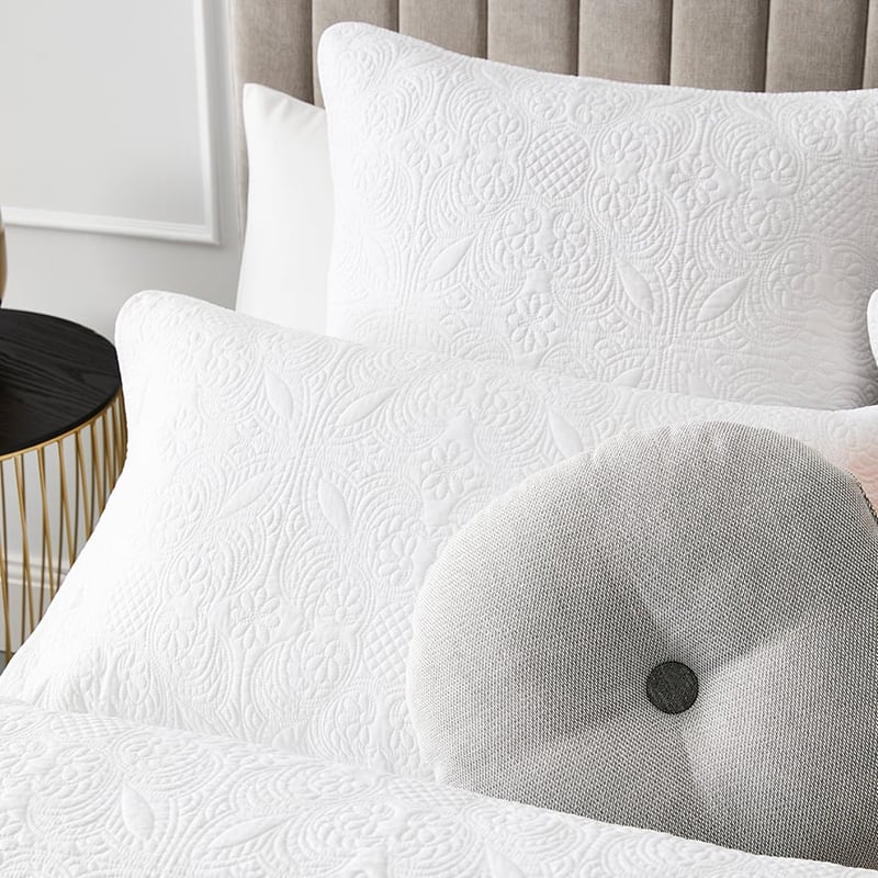 Venlo Grey Quilt Cover Set + Separates