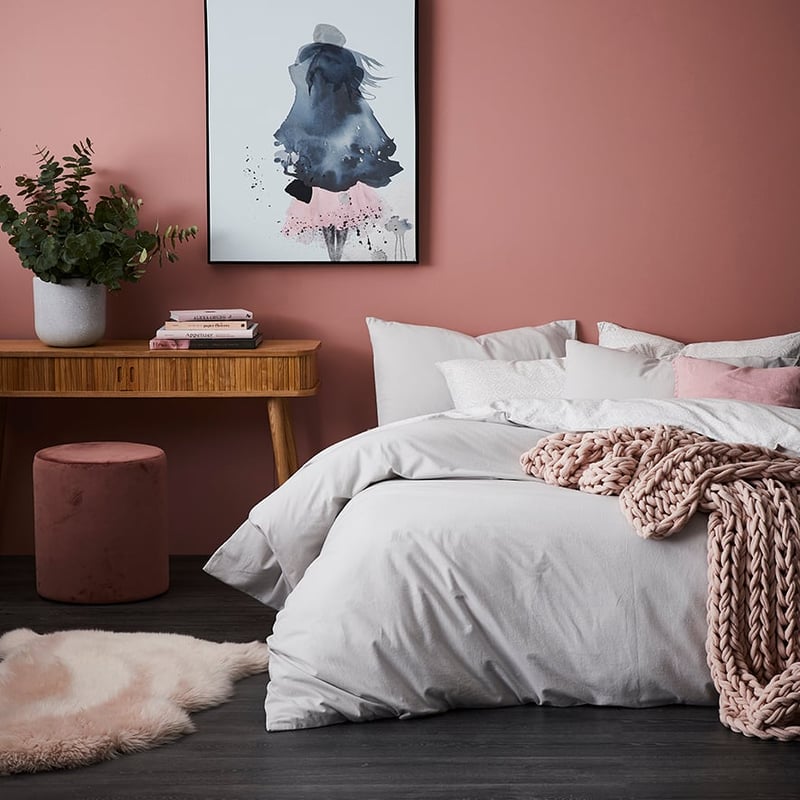 Florence Flannelette Silver Quilt Cover Set