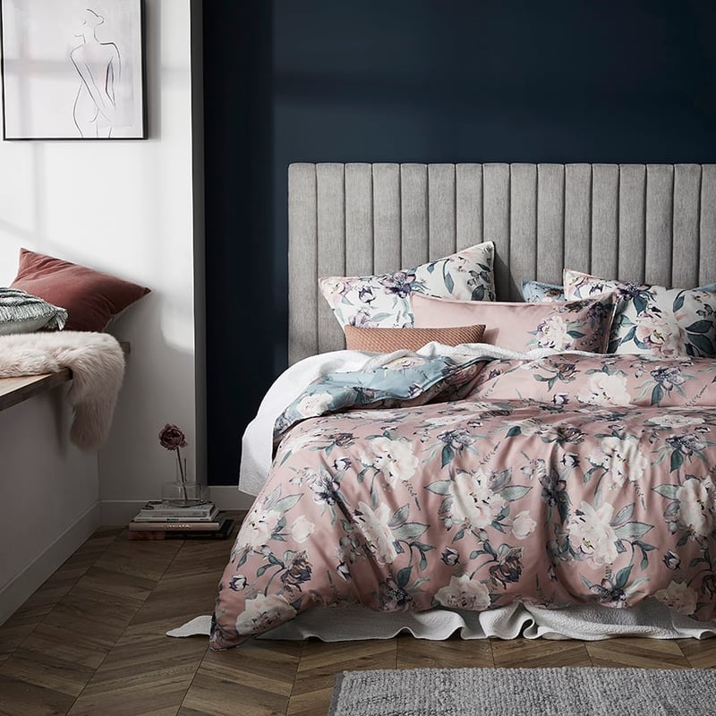 Winter Romance Fog Quilt Cover Set + Separates