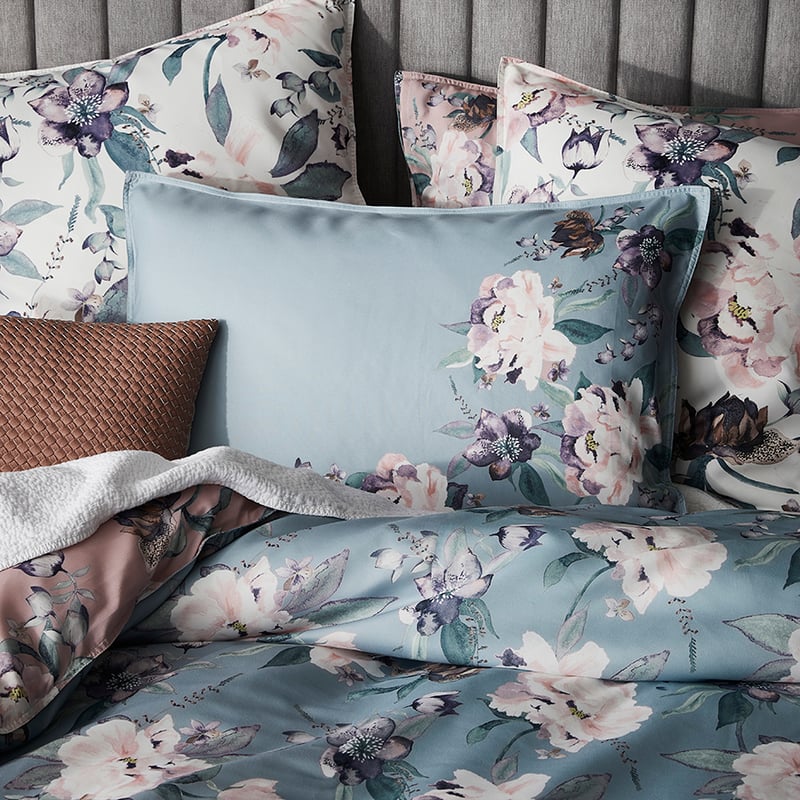 Winter Romance Fog Quilt Cover Set + Separates