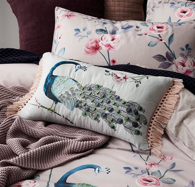 Proud Peacock Orchid Quilt Cover Set + Separates