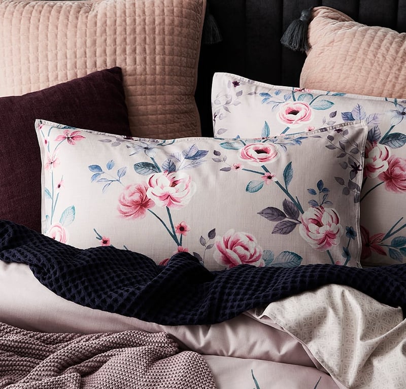 Proud Peacock Orchid Quilt Cover Set + Separates