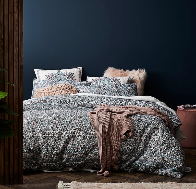 Clover Multi Quilted Quilt Cover Separates