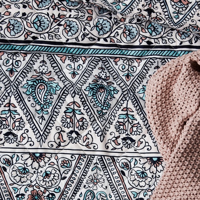 Clover Multi Quilted Quilt Cover Separates