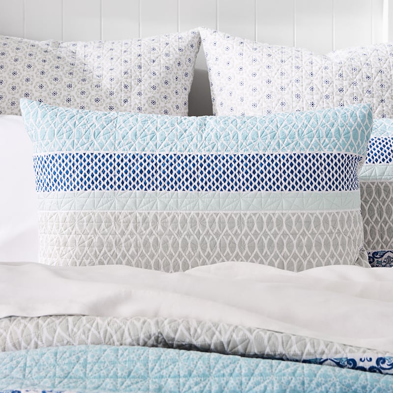 Lucia Azure Quilted Quilt Cover Separates