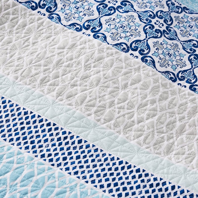 Lucia Azure Quilted Quilt Cover Separates