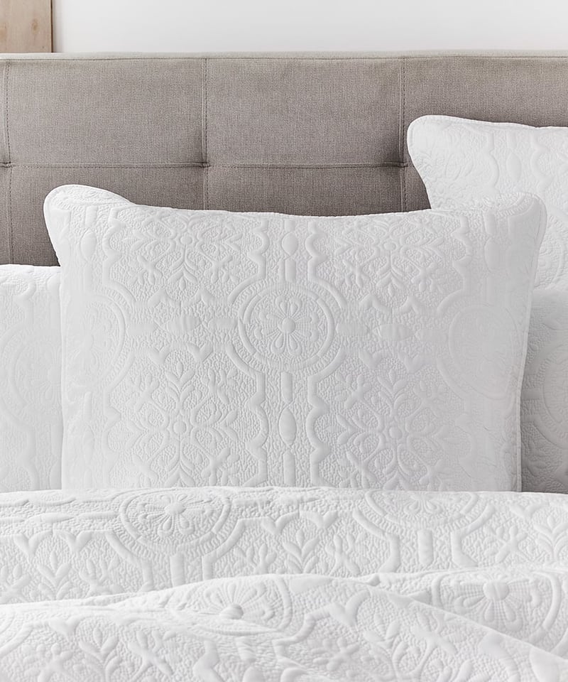 Juno Snow Quilted Quilt Cover Separates