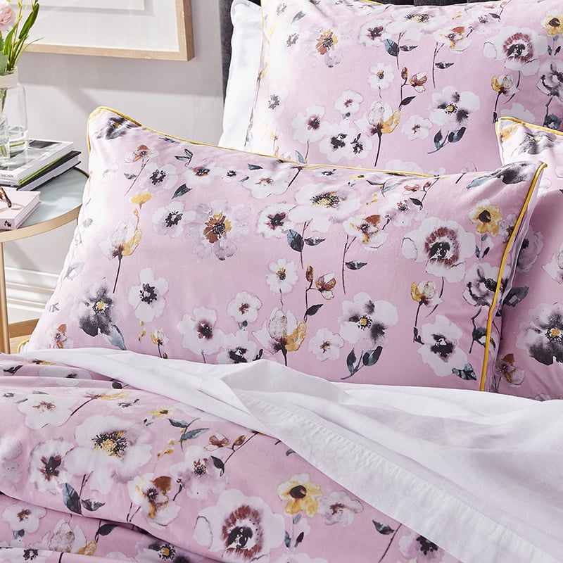 Pansy Velvet Rose Quilt Cover Set + Separates