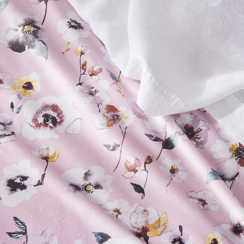Pansy Velvet Rose Quilt Cover Set + Separates