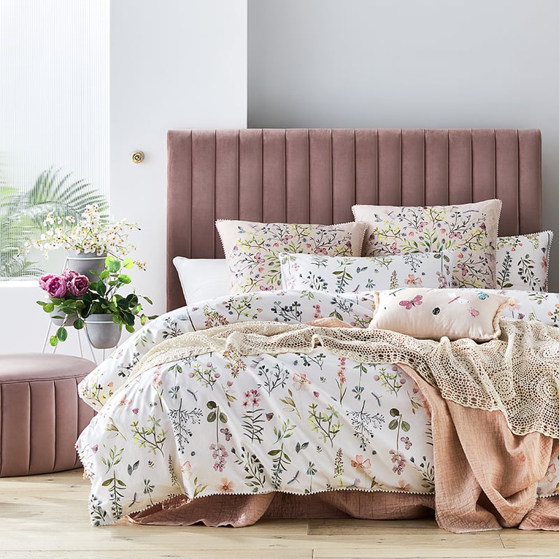Flora Multi Quilt Cover Set + Separates