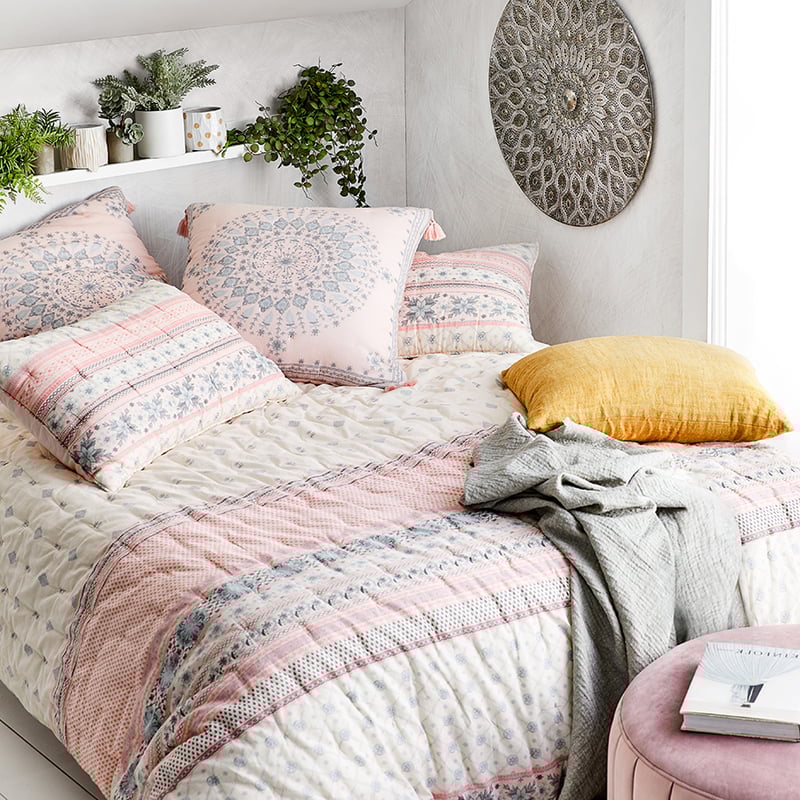 Gypsy Blush Quilted Quilt Cover Separates