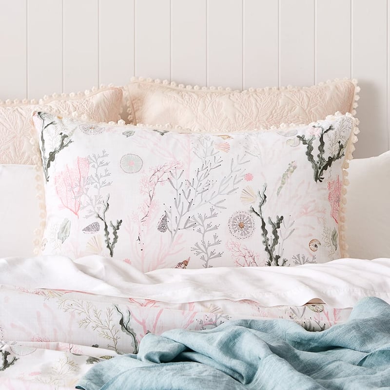 Whitehaven Pink Quilt Cover Set + Separates