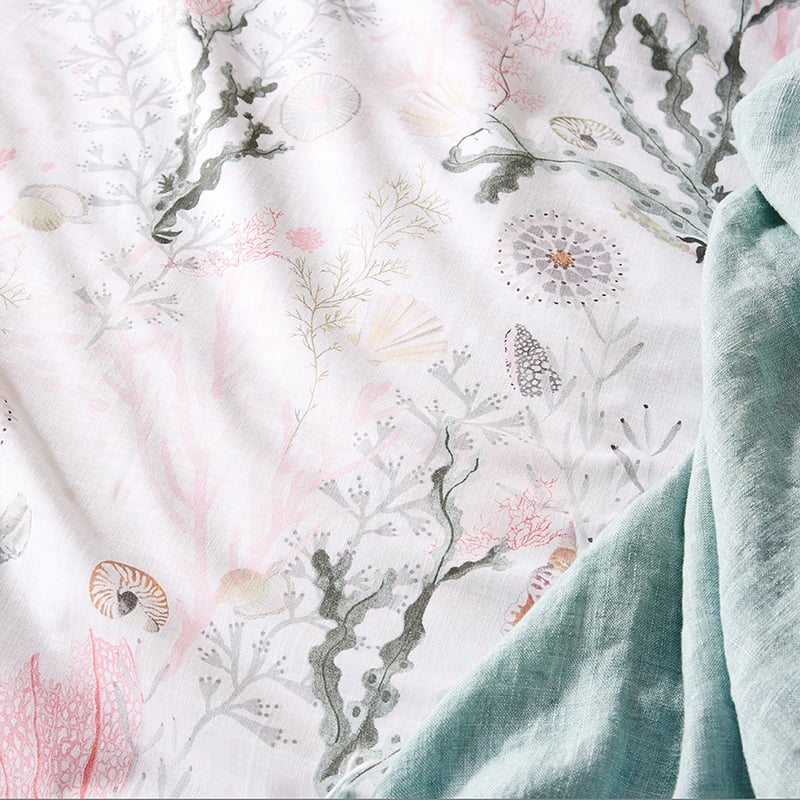 Whitehaven Pink Quilt Cover Set + Separates