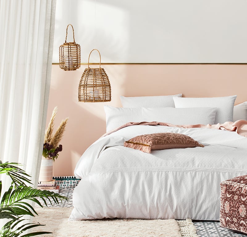 Panama White Quilt Cover Separates