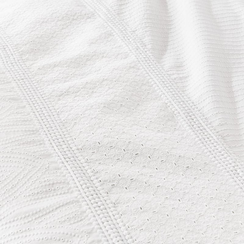 Panama White Quilt Cover Separates
