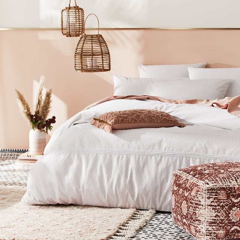 Panama White Quilt Cover Separates