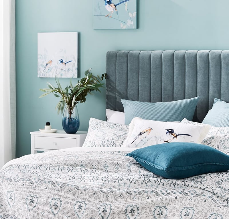 Cyprus Waffle Arctic Quilt Cover Set + Separates