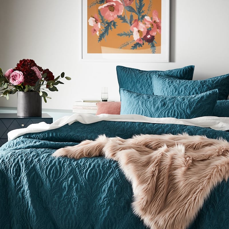 Ella Reef Quilted Quilt Cover Separates