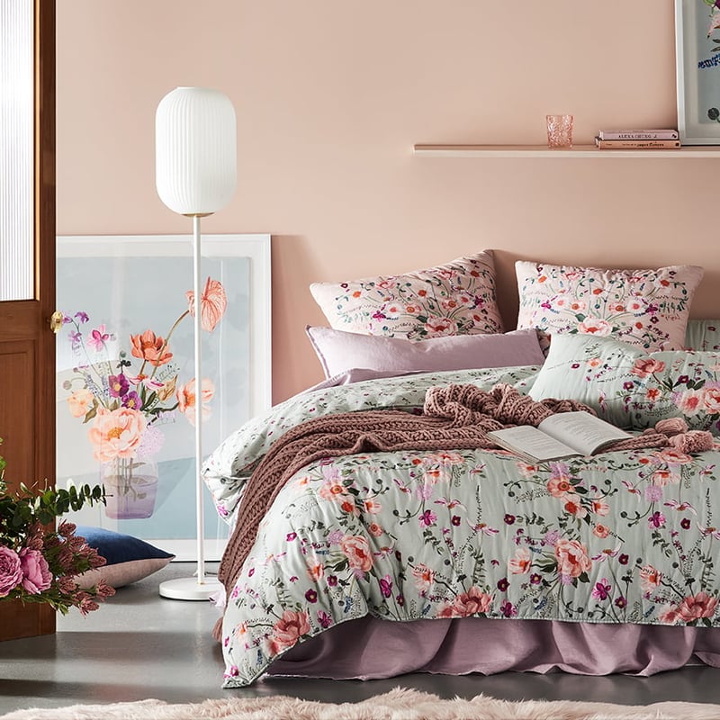 Precious Floral Sky Quilt Cover Separates