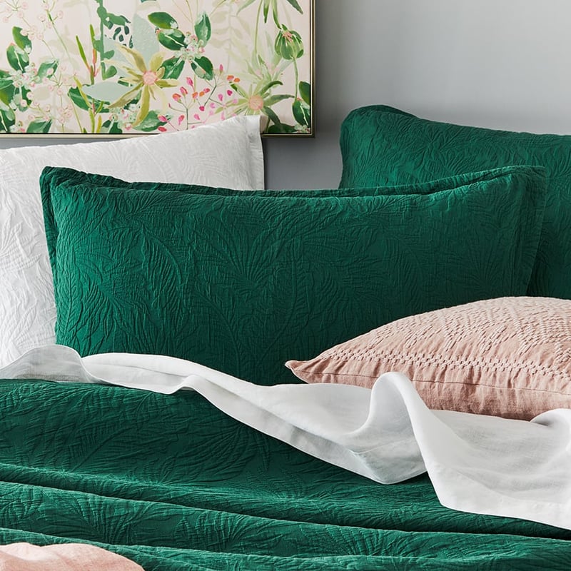 Java Matelasse Fern Quilt Cover Separates