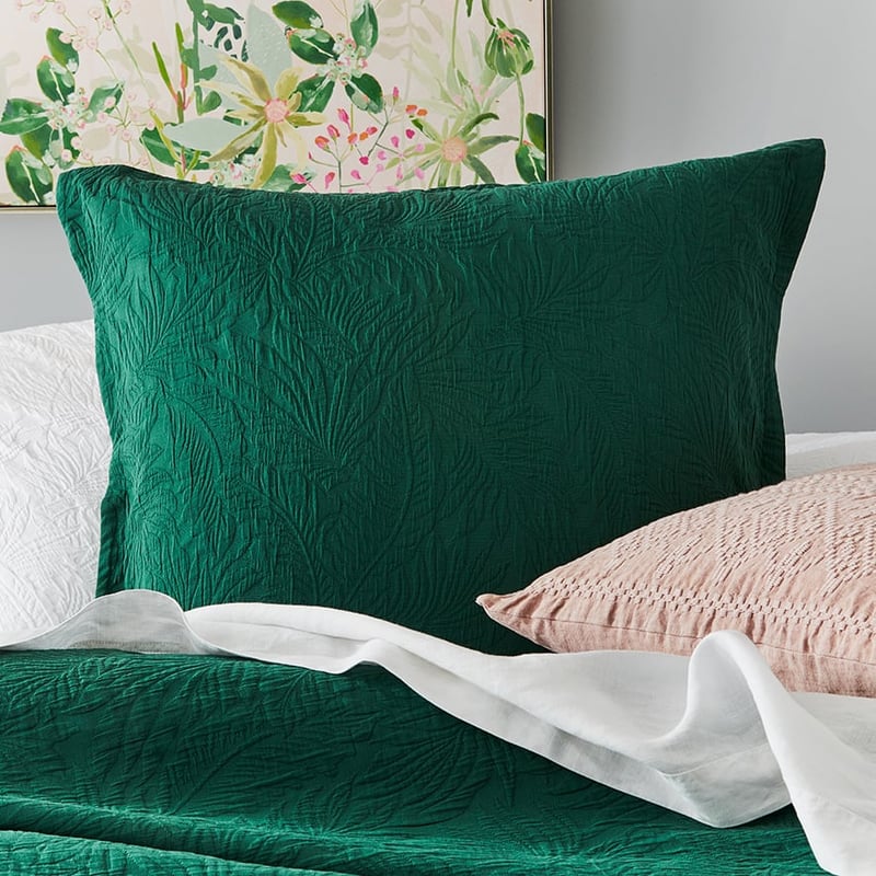 Java Matelasse Fern Quilt Cover Separates