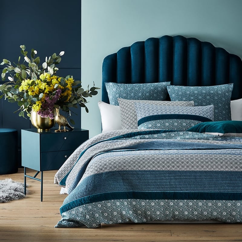 Kingston Jade Quilted Quilt Cover Separates