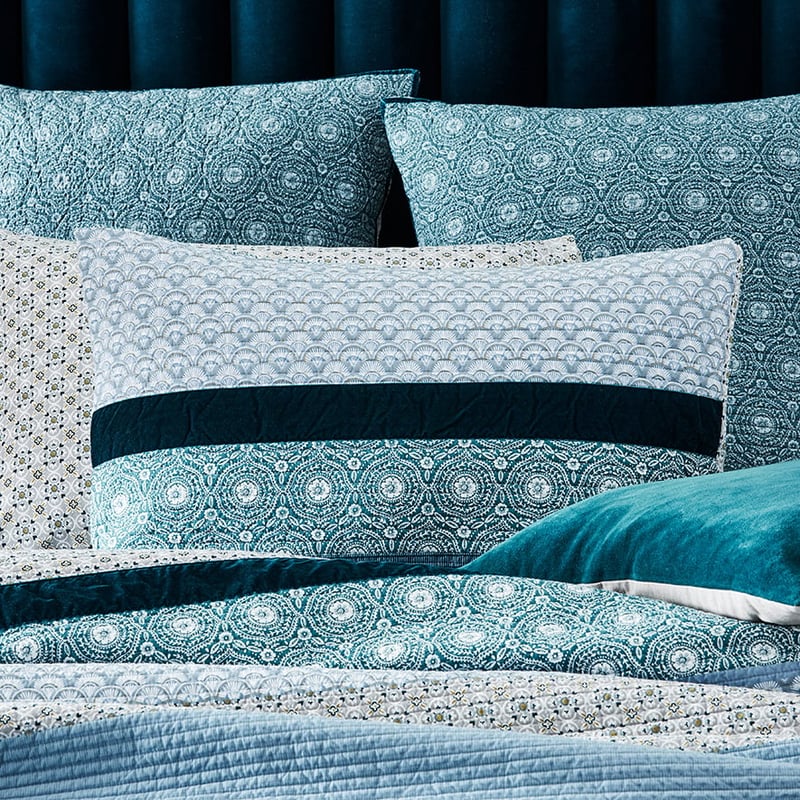 Kingston Jade Quilted Quilt Cover Separates