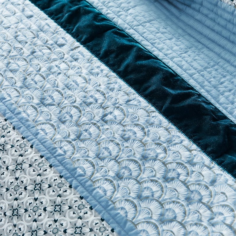 Kingston Jade Quilted Quilt Cover Separates