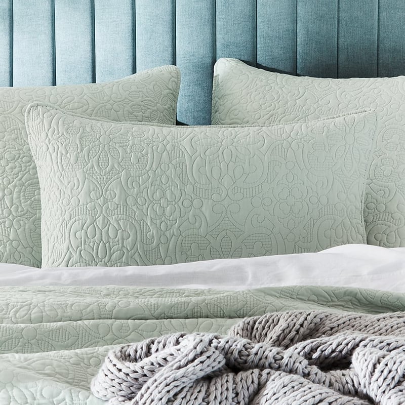 Chloe Glacier Quilted Quilt Cover Separates