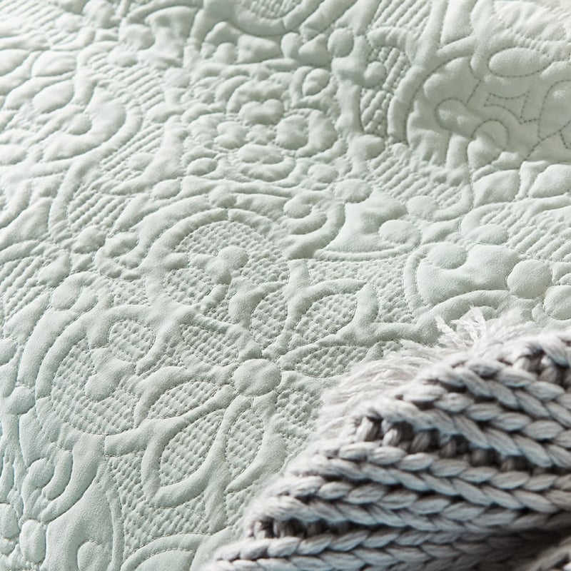 Chloe Glacier Quilted Quilt Cover Separates