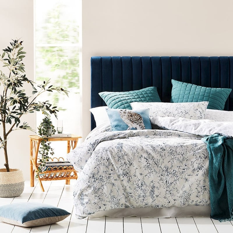 Woodland Steel Blue Quilt Cover Set + Separates