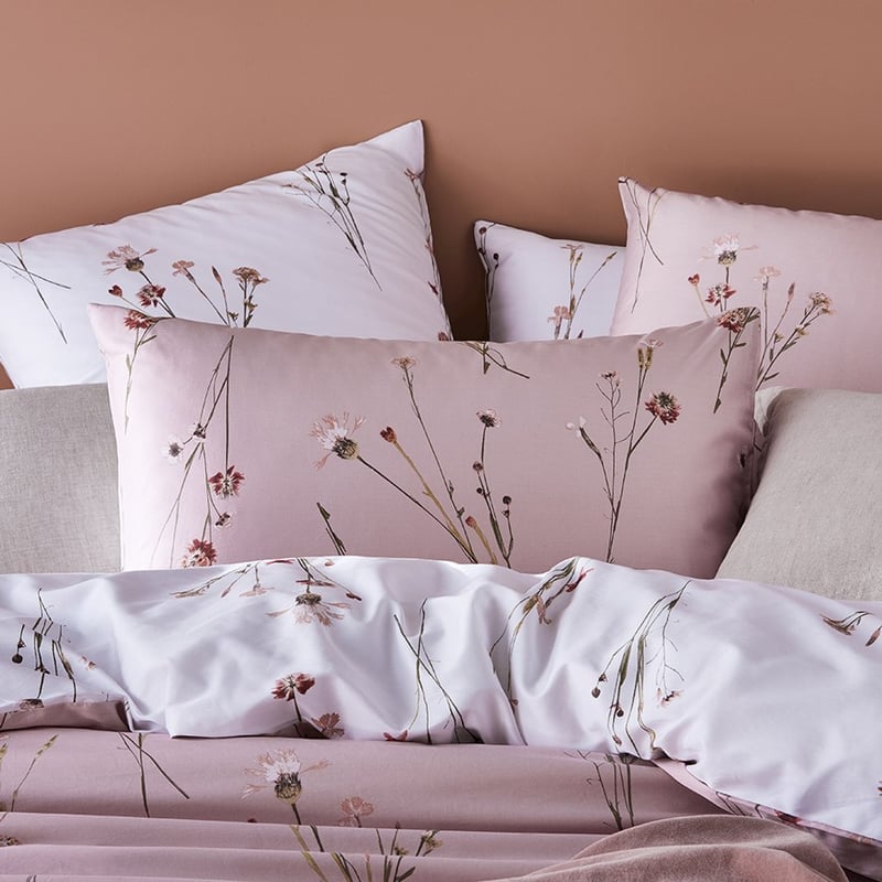 Whisper Dusty Pink Quilt Cover Set + Separates