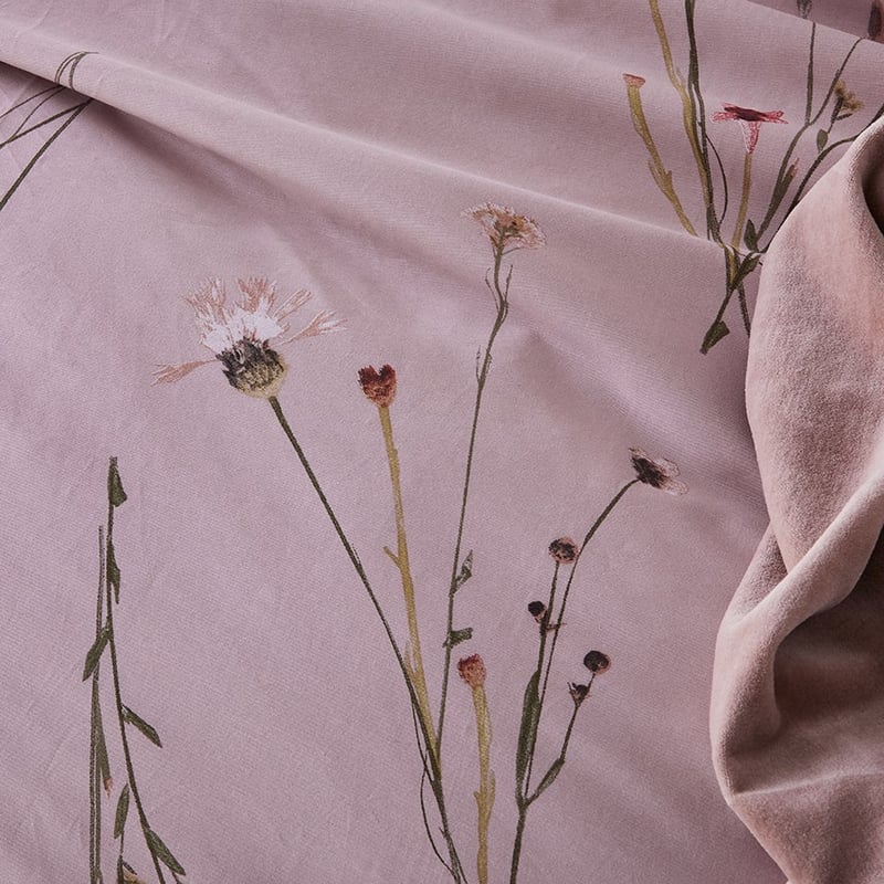 Whisper Dusty Pink Quilt Cover Set + Separates